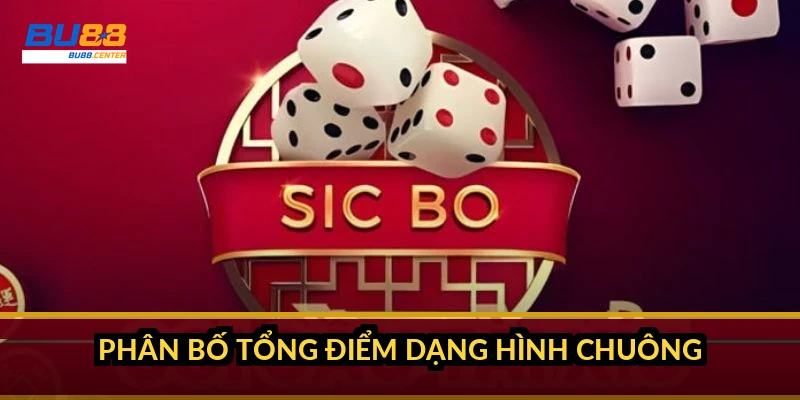 Xác suất Tài Xỉu Sicbo: 216 tổ hợp và toán học sau mỗi cửa cược Phân bố tổng điểm dạng hình chuông